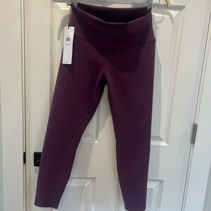 Alo Yoga High Waist Airbrush Legging Plum